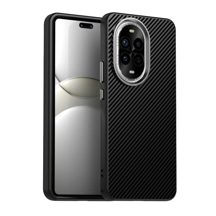 

For Huawei nova 13 Pro Carbon Fiber Series IMD Phone Case(Black)
