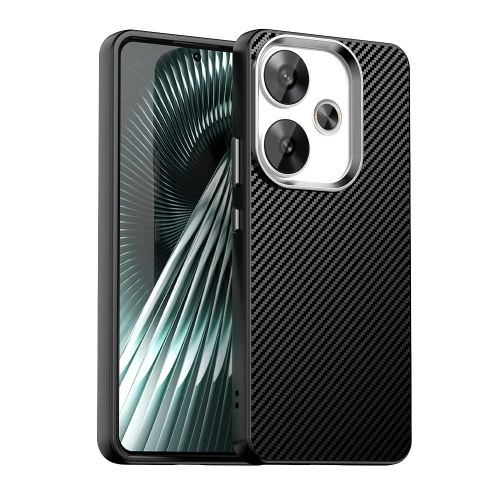 

For Xiaomi Poco F6 5G Carbon Fiber Series IMD Phone Case(Black)