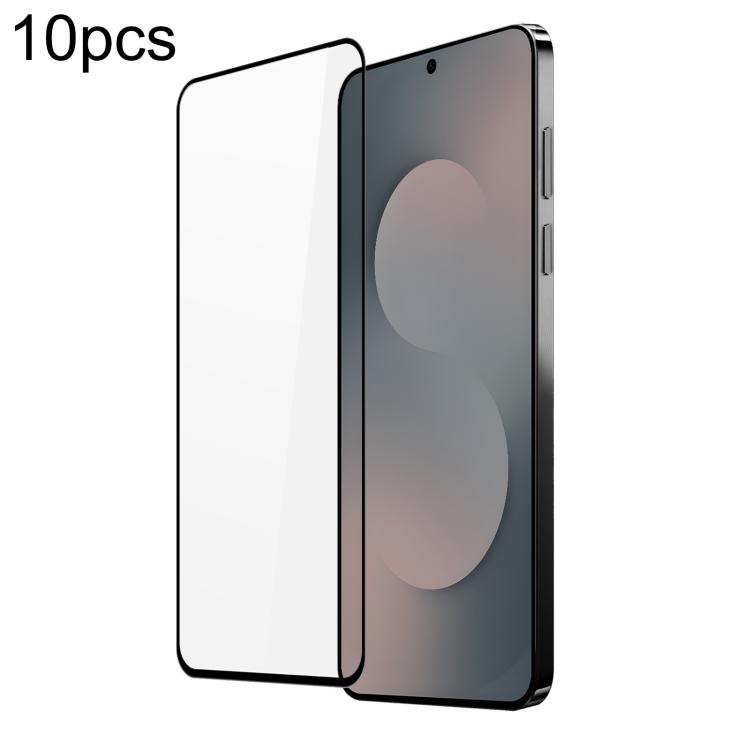 

For Samsung Galaxy S25 FE 5G 10pcs DUX DUCIS 0.33mm 9H Medium Alumina Tempered Glass Film