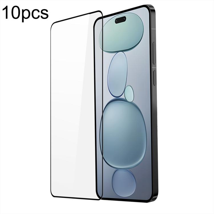 

For Xiaomi Civi 5 Pro 10pcs DUX DUCIS 0.33mm 9H Medium Alumina Tempered Glass Film