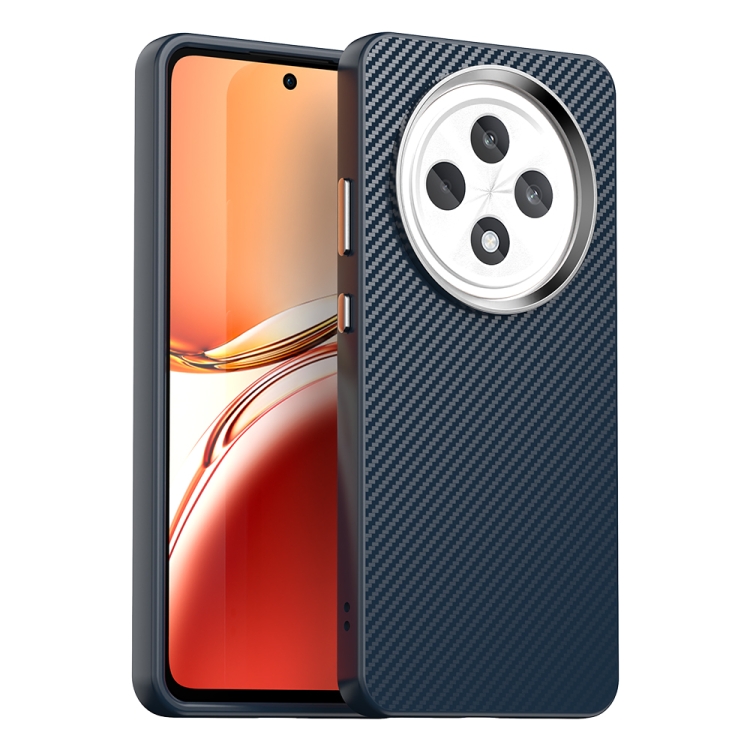 

For OPPO F27 5G Carbon Fiber Series IMD Phone Case(Blue)