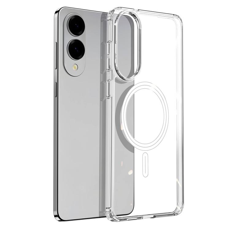 

For Samsung Galaxy S25 Edge 5G DUX DUCIS Clin Mag Series Magsafe TPU Phone Case(Transparent)