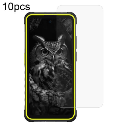 

For Ulefone Armor X31 Pro 10pcs 3D 0.3mm Fine Hole High Aluminum Tempered Glass Film