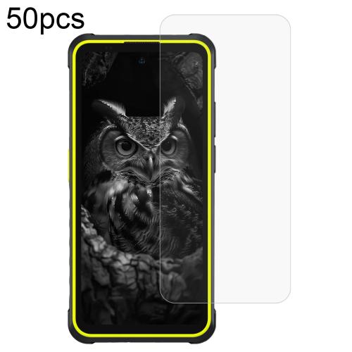 

For Ulefone Armor X31 Pro 50pcs 3D 0.3mm Fine Hole High Aluminum Tempered Glass Film