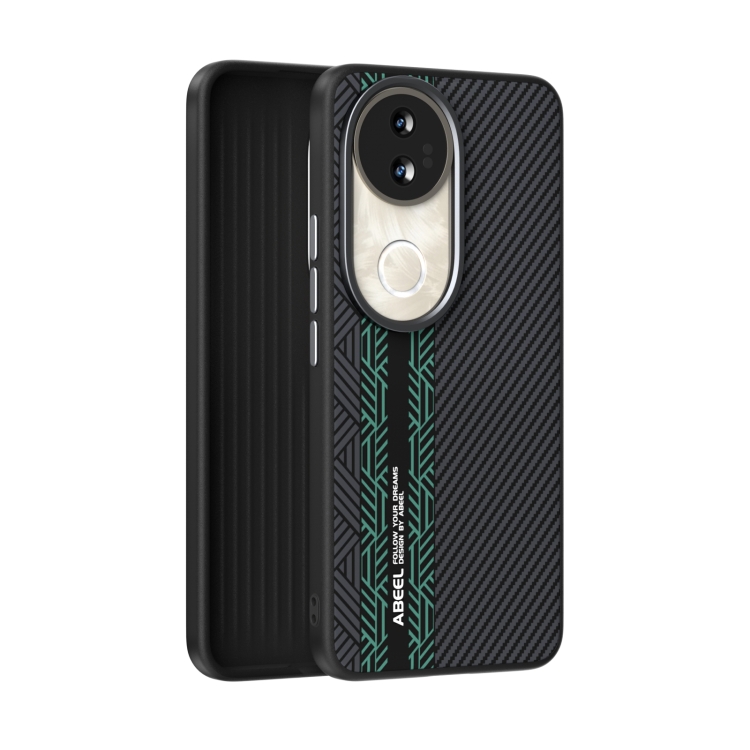 

For vivo S20 ABEEL 6D Micro Relief MagSafe Magnetic Phone Case(Green)