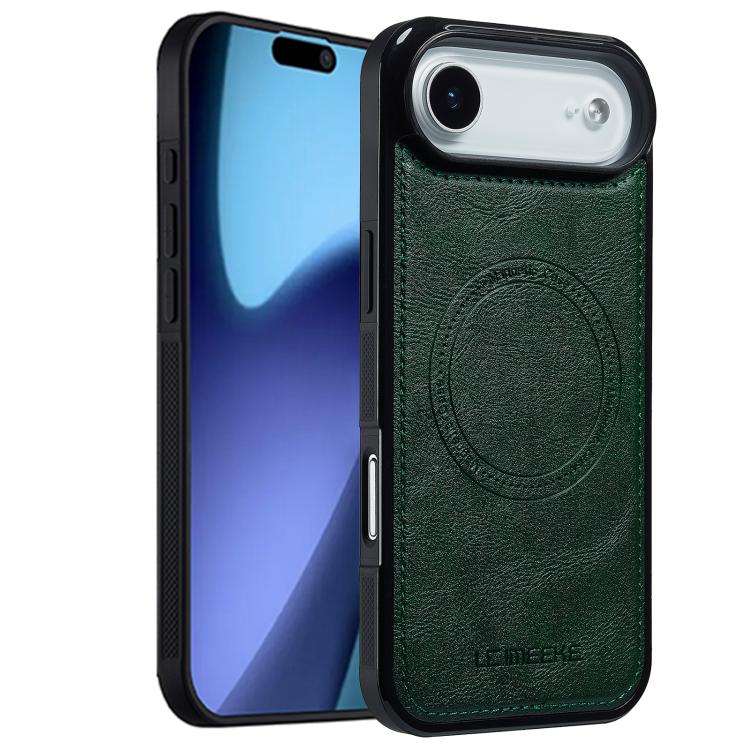 

For iPhone 17 Air LC.IMEEKE Magsafe Phone Case(Green)