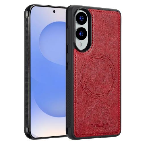 

For Samsung Galaxy S25 Edge 5G LC.IMEEKE Magsafe Phone Case(Red)
