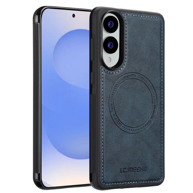 

For Samsung Galaxy S25 Edge 5G LC.IMEEKE Magsafe Phone Case(Blue)