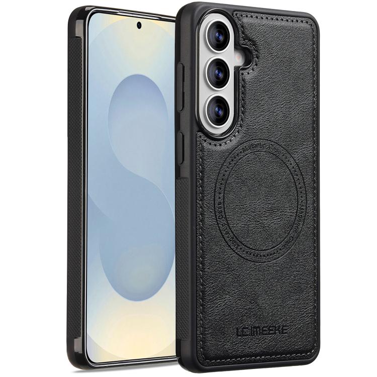 

For Samsung Galaxy S26 5G LC.IMEEKE Magsafe Phone Case(Black)