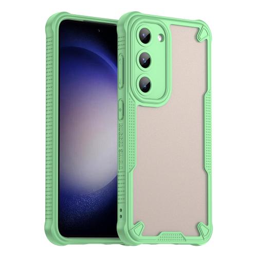 

For Samsung Galaxy S23 5G Armor Glaze PC Hybrid TPU Phone Case(Green)