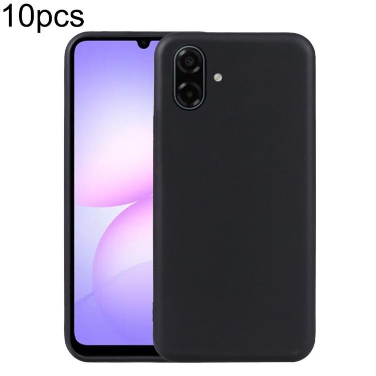 For Galaxy A08 4G 10pcs TPU Phone Case(Black) — купить у Sunsky-online WW