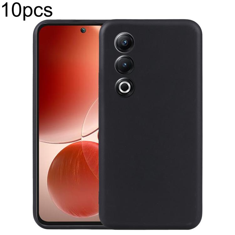 For Itel S25 10pcs TPU Phone Case(Black)