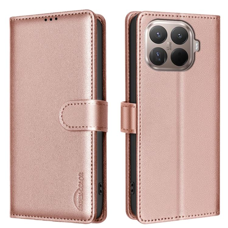 

For Xiaomi 15T Pro 5G Litchi Texture RFID Anti-theft Leather Phone Case(Gold)