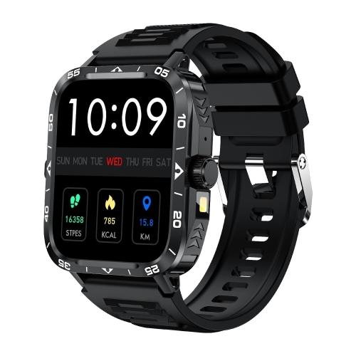 

ZW59 1.95 inch BT Call Sports Smart Watch, Blood Oxygen / Heart Rate / Remote Photography(Black)