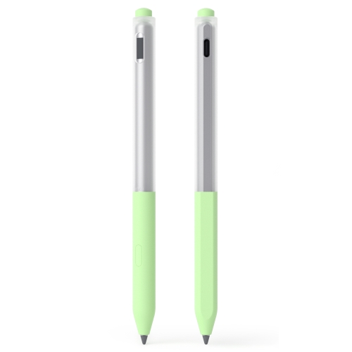 

For Lenovo Gen3 Stylus Pen Jelly Series Stylus Pen Silicone Protective Cover(Matcha Green)