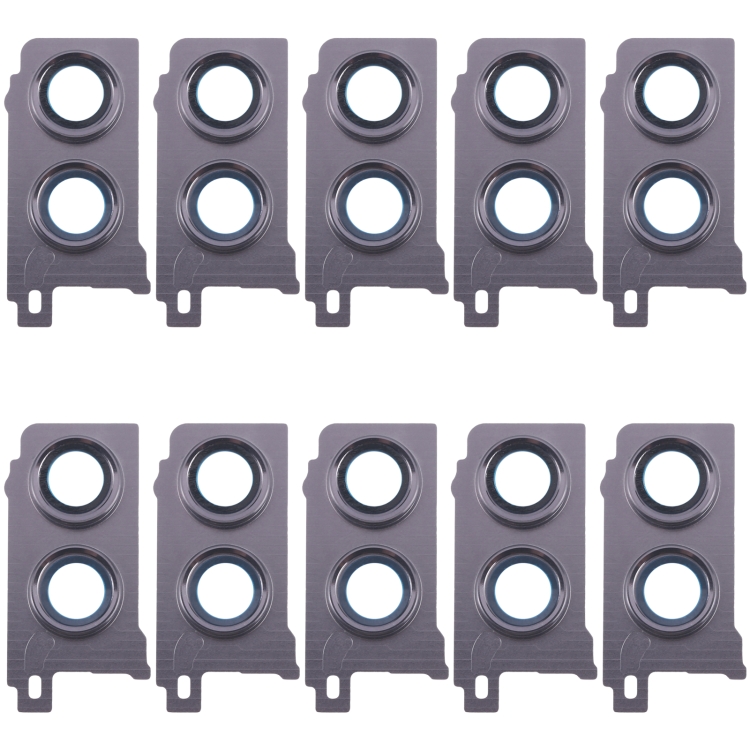 

For Samsung Galaxy Z Flip4 SM-F721B 10pcs Rear Camera Lens Cover(Black)