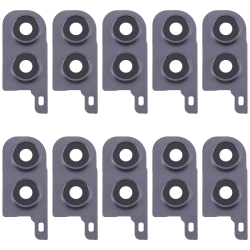 

For Samsung Galaxy Z Flip5 SM-F731B 10pcs Rear Camera Lens Cover(Black)