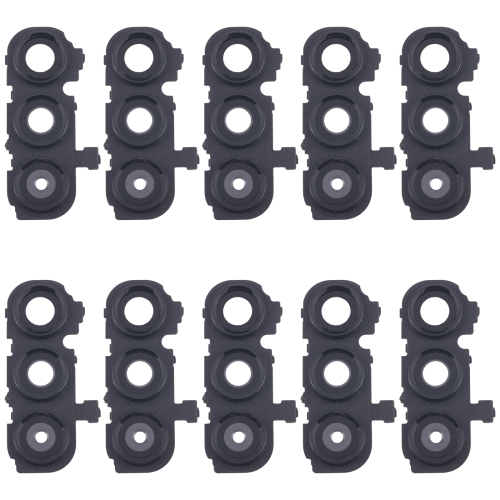 

For Samsung Galaxy A16 SM-A165F 10pcs Rear Camera Lens Cover(Black)