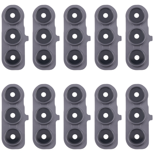 

For Samsung Galaxy S24 FE SM-S721B 10pcs Rear Camera Lens Cover(Black)