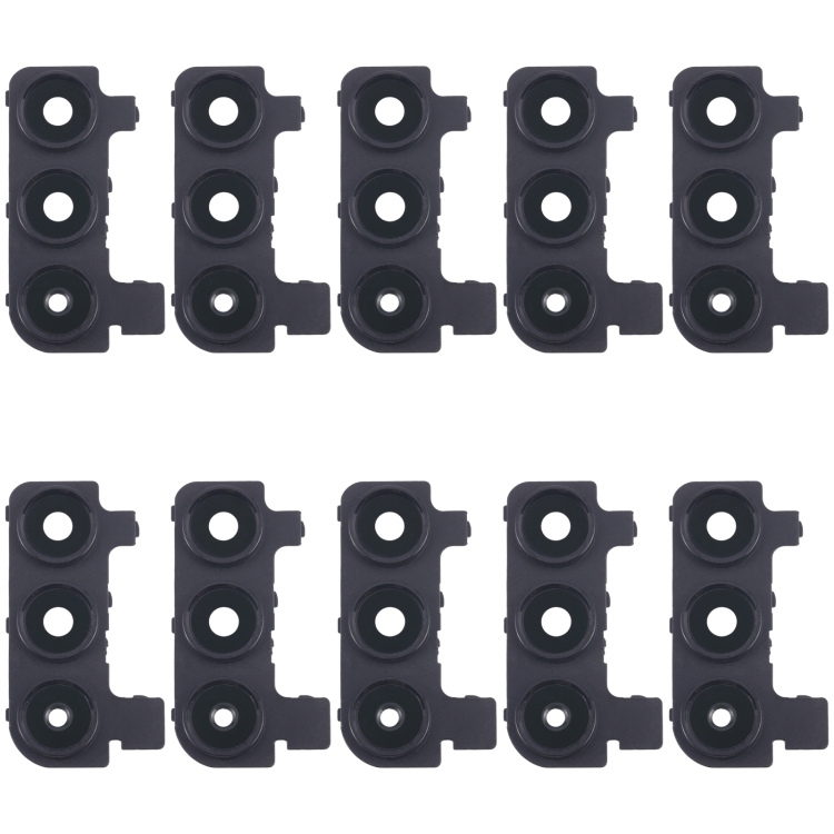 

For Samsung Galaxy F15 SM-E156B 10pcs Rear Camera Lens Cover(Black)