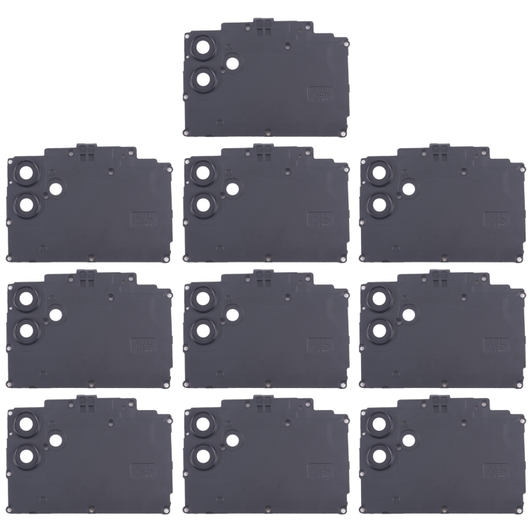 

For Samsung Galaxy M04 SM-M045F 10pcs Rear Camera Lens Cover(Black)