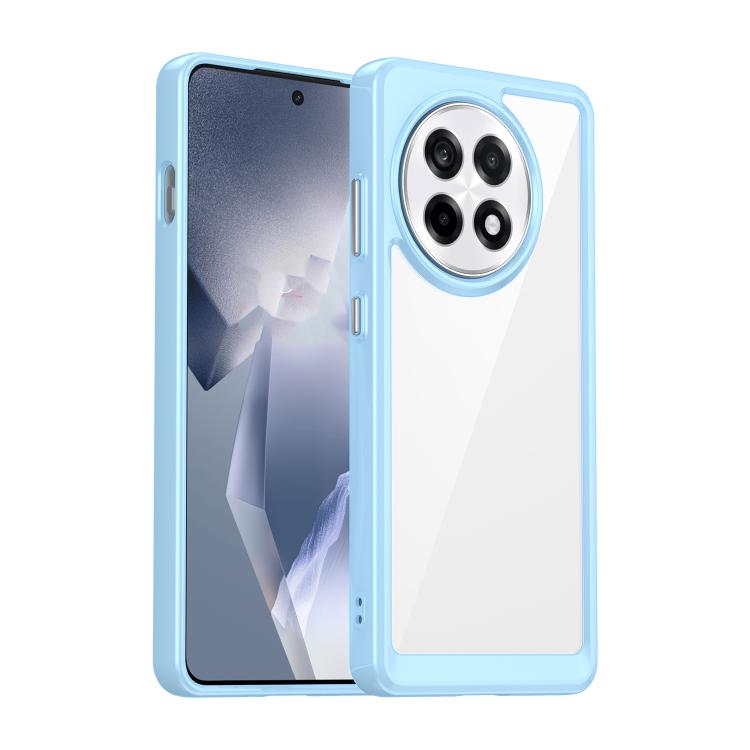 

For OnePlus Ace 5 Pro 5G Colorful Series Acrylic Hybrid TPU Phone Case(Blue)