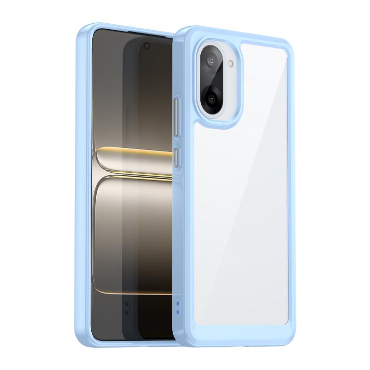

For OnePlus Nord CE5 5G Colorful Series Acrylic Hybrid TPU Phone Case(Blue)