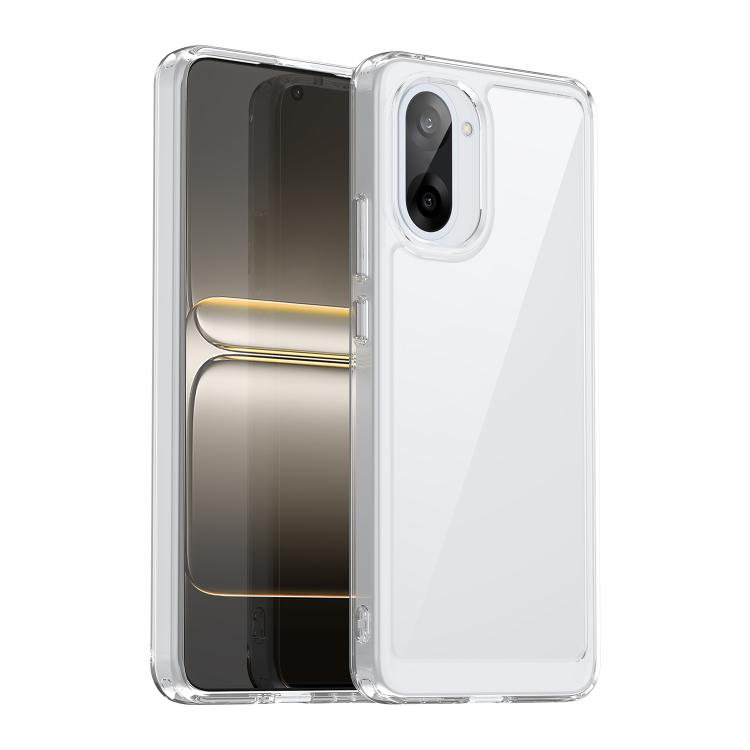 

For OnePlus Nord CE5 5G Colorful Series Acrylic Hybrid TPU Phone Case(Transparent)