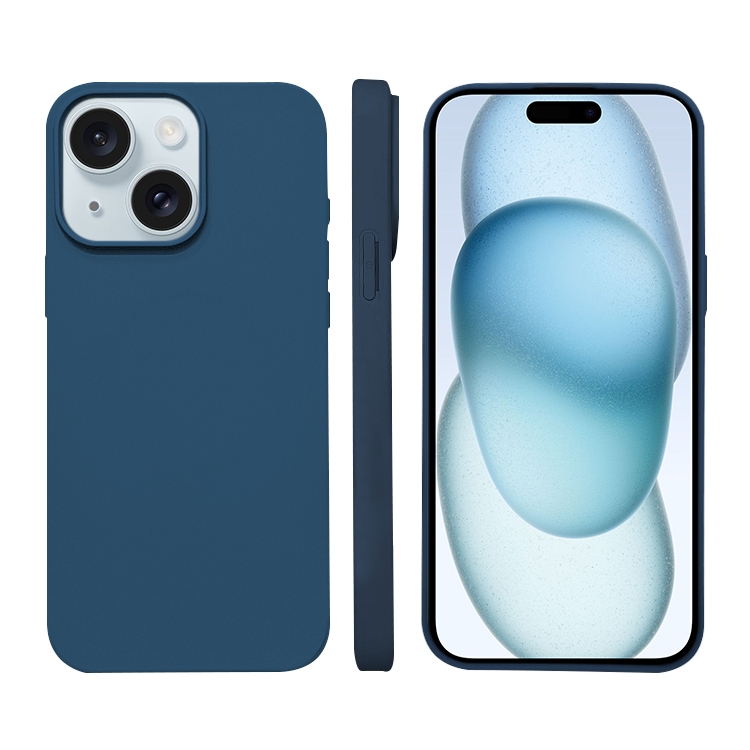 

For iPhone 15 Liquid Silicone Phone MagSafe Case(Royal Blue)