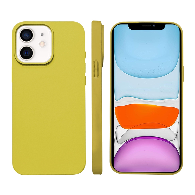 

For iPhone 11 Liquid Silicone Phone MagSafe Case(Yellow)