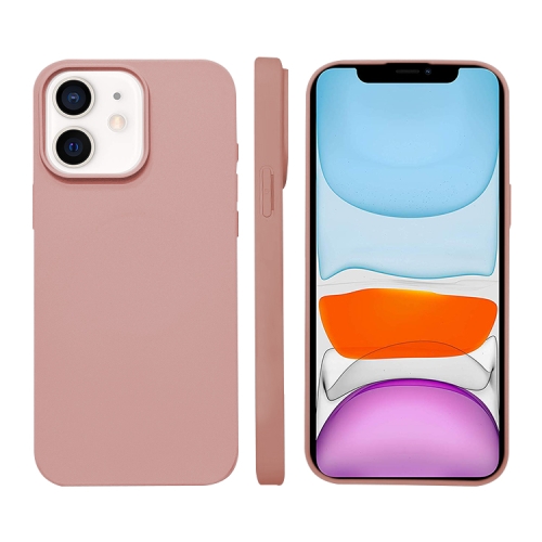 

For iPhone 11 Liquid Silicone Phone MagSafe Case(Pink)