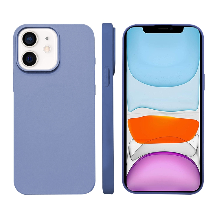 

For iPhone 11 Liquid Silicone Phone MagSafe Case(Lavender)