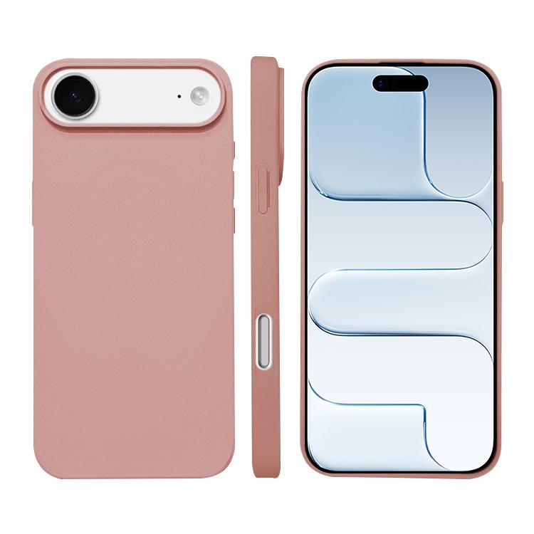 For iPhone Air Liquid Silicone Phone MagSafe Case(Pink)