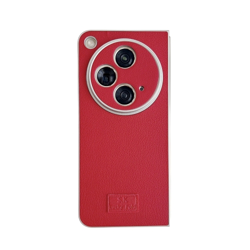 

For OPPO Find N3 Skin Fee Litchi Pattern Protective Phone Case(Red)