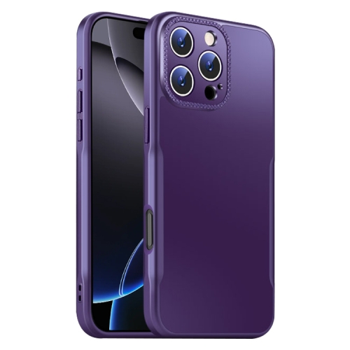 

For iPhone 16 Pro Max Blade Slim AG Matte Shockproof Phone Case(Dark Purple)