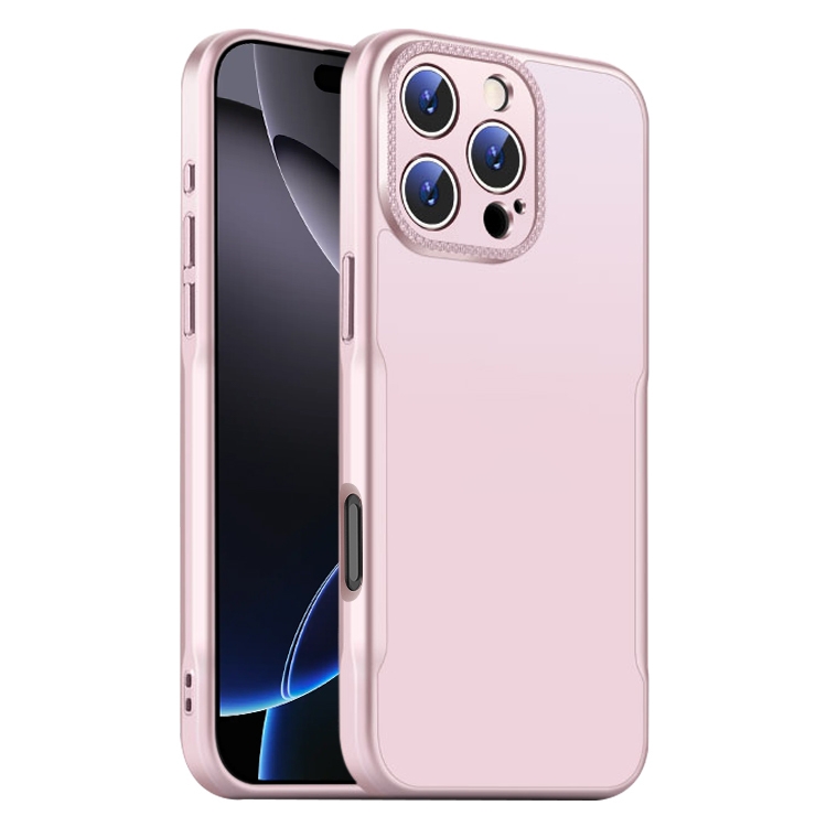 

For iPhone 16 Pro Blade Slim AG Matte Shockproof Phone Case(Pink)