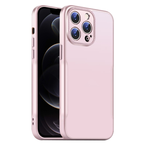 

For iPhone 12 Pro Max Blade Slim AG Matte Shockproof Phone Case(Pink)