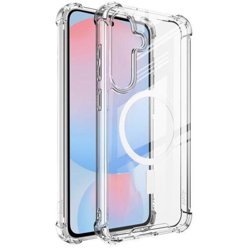 

For Samsung Galaxy S25+ 5G IMAK Space Shield PC + TPU Airbag Shockproof MagSafe Phone Case(Transparent)