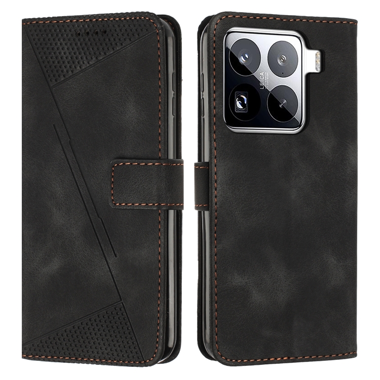 

For Xiaomi 15 Pro Dream Triangle Leather Phone Case with Lanyard(Black)
