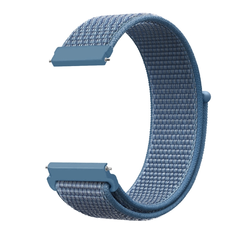 

For Samsung Galaxy Watch 42mm Nylon Braided Watch Band(Cape Cod Blue)