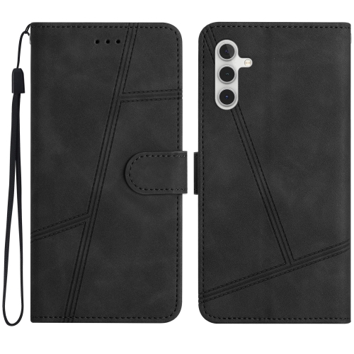 

For Samsung Galaxy A56 5G Skin-feel Stitching Leather Phone Case(Black)