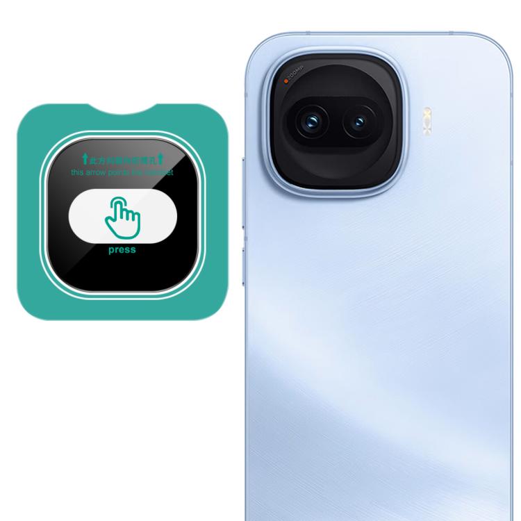 

For vivo iQOO Z11 Turbo 5G imak Black Version HD Glass Rear Camera Lens Film, Self-positioning Version