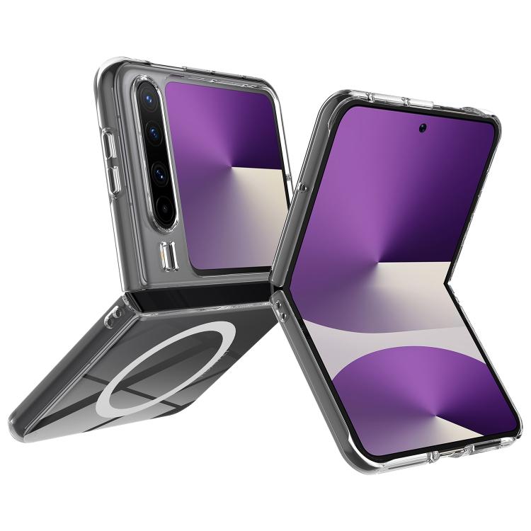 

For Huawei Pura X Scratchproof PC Clear MagSafe Phone Case(Transparent)