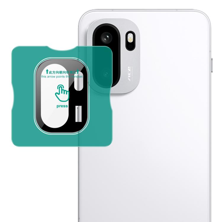 

For OnePlus Ace 6 imak Black Version HD Glass Rear Camera Lens Film, Self-positioning Version