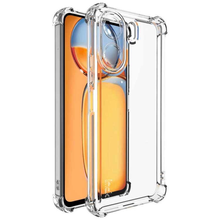 

For Redmi 13C 4G / POCO C65 4G IMAK UX-4 Series Four-corner Shockproof Phone Case(Transparent)
