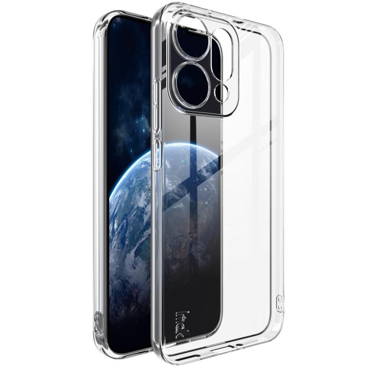 

For OPPO Reno14 Global imak UX-5 Series Super Slim Transparent Shockproof TPU Protective Case(Transparent)