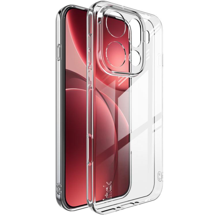 

For OPPO Find X9 Pro imak UX-5 Series Super Slim Transparent Shockproof TPU Protective Case(Transparent)