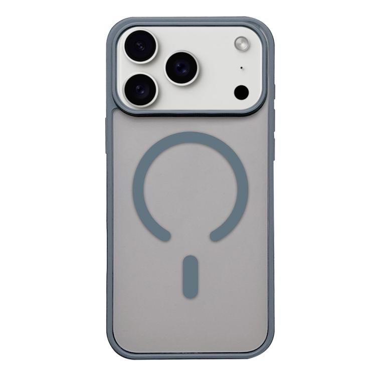 

For iPhone 17 Pro Frosted Skin Feel MagSafe Phone Case(Titanium Gray)