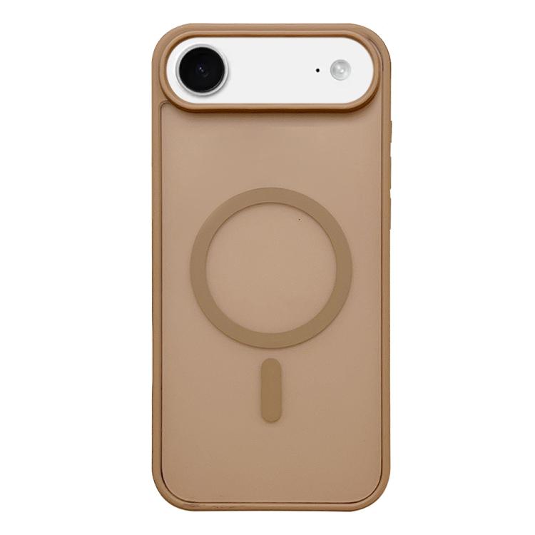 

For iPhone Air Frosted Skin Feel MagSafe Phone Case(Desert Gold)