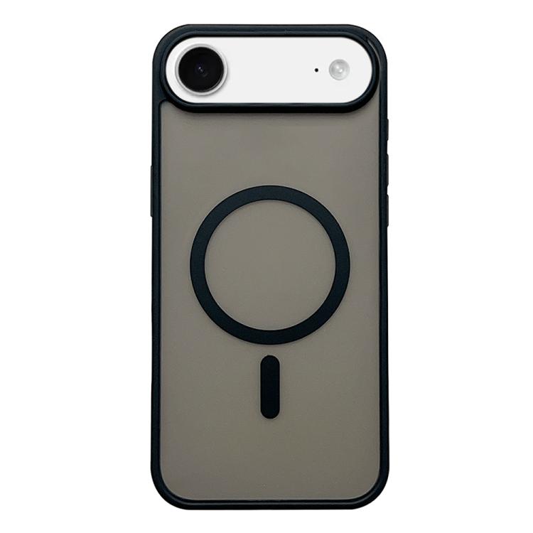 

For iPhone Air Frosted Skin Feel MagSafe Phone Case(Black)